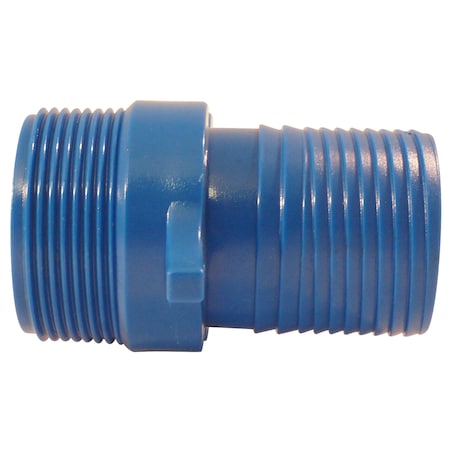 Apollo 1-1/2 in. Polypropylene Blue Twister Insert x MPT ABTMA112